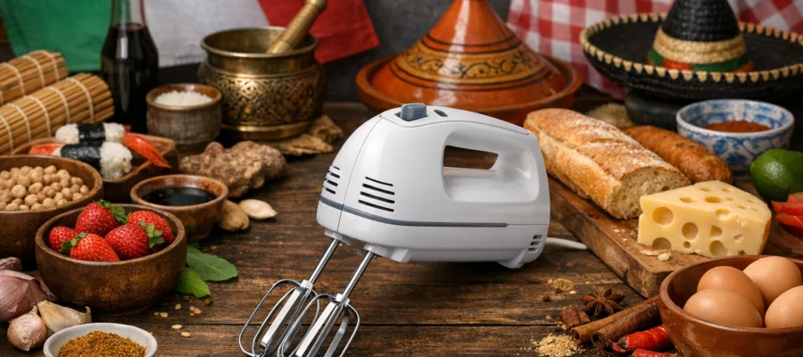 Die Rolle von Handmixern in der internationalen Kuechenkultur