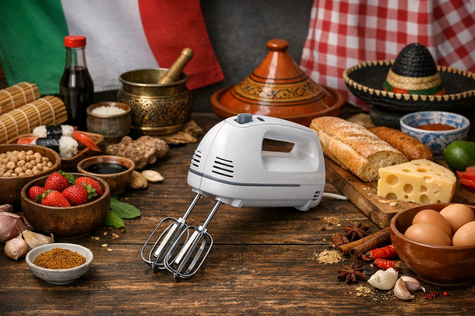 Die Rolle von Handmixern in der internationalen Kuechenkultur