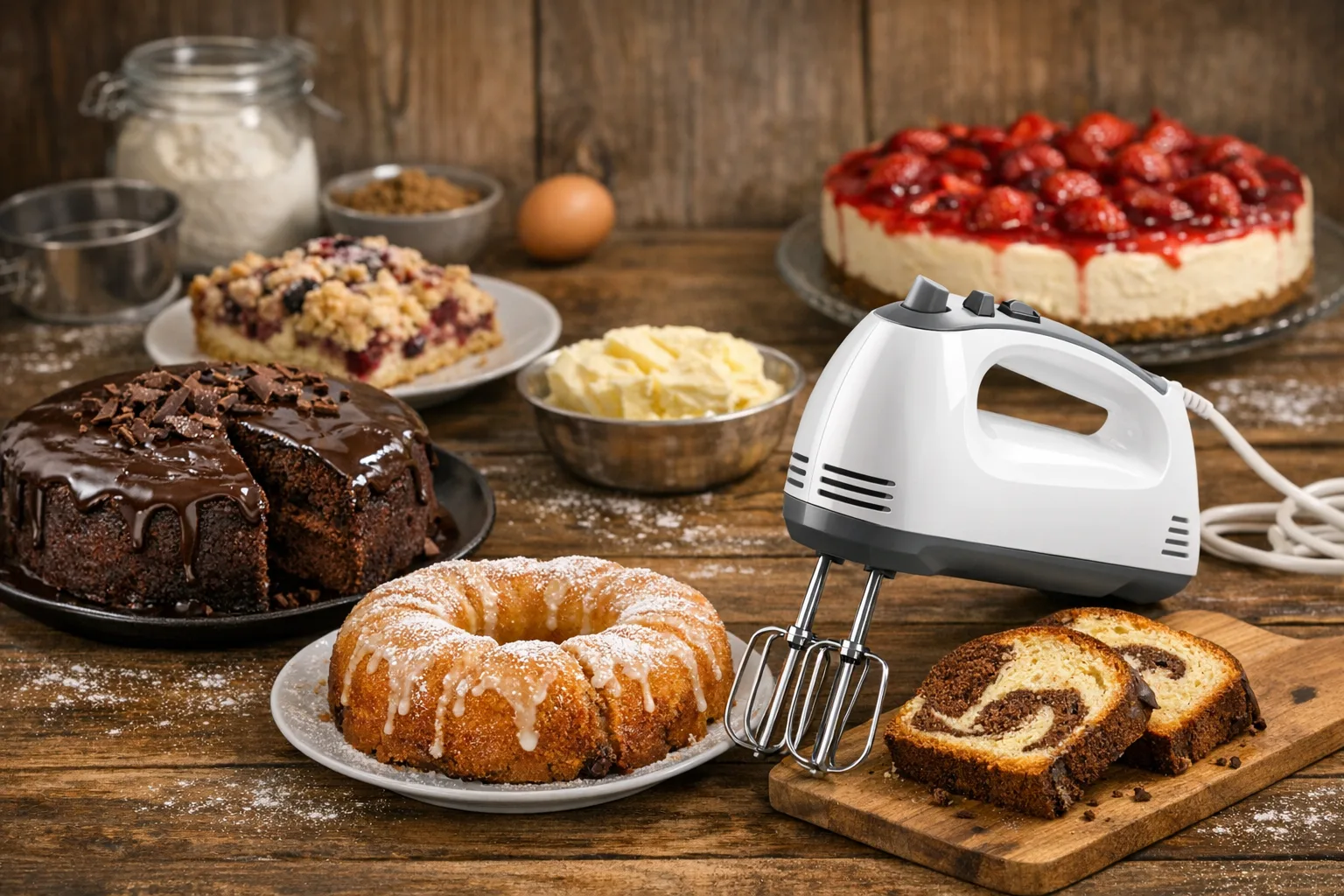 Die besten Kuchenrezepte mit dem Handmixer: Saftig, schnell und einfach zubereitet