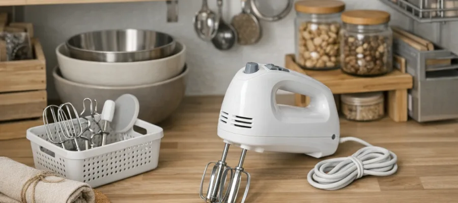Handmixer im Haushalt: Tipps fuer Organisation ohne Rezeptfokus