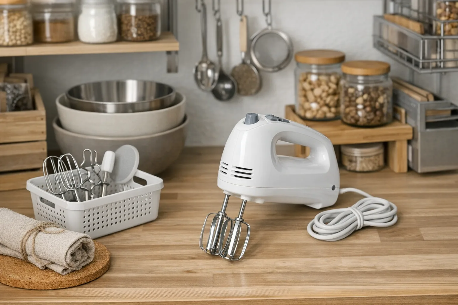 Handmixer im Haushalt: Tipps fuer Organisation ohne Rezeptfokus