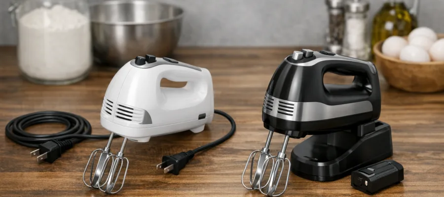 Handmixer mit und ohne Kabel: Vor- und Nachteile fuer Ihre Kueche