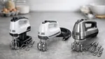 Unterschiedliche Handmixer-Typen: Akku, kabelgebunden und Profi-Geraete