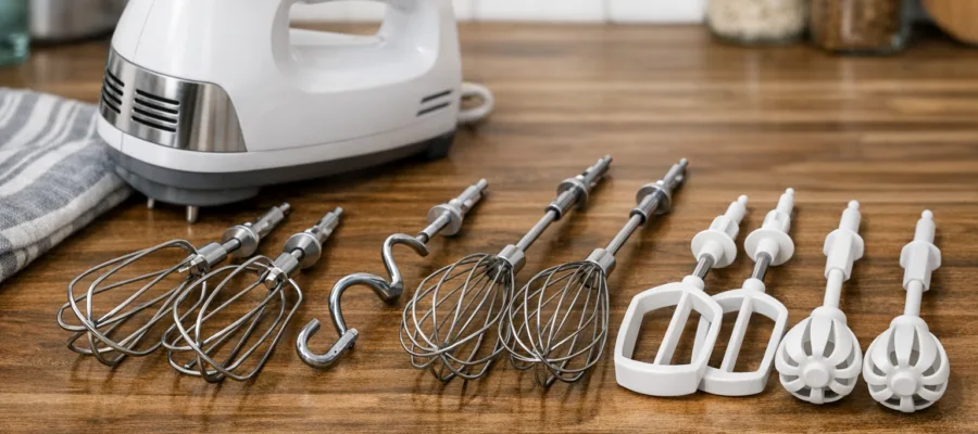 Welche Schlagbesen und Ruehrelemente gibt es fuer den Handmixer?