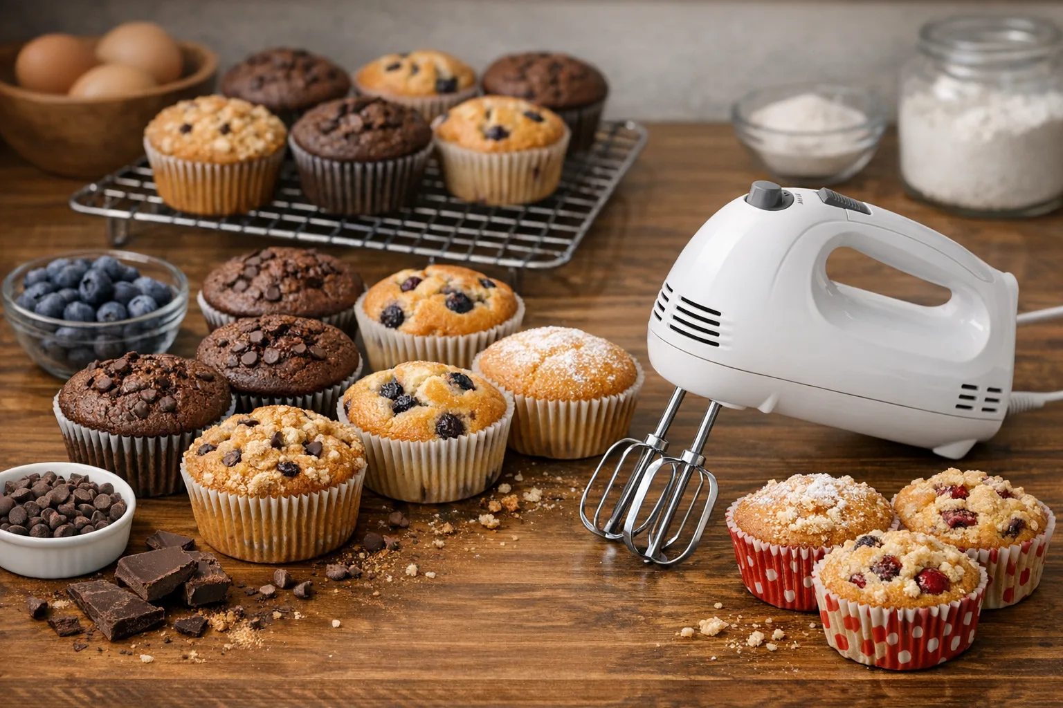 Schnelle Muffinrezepte mit dem Handmixer – Einfach und lecker fuer jeden Anlass