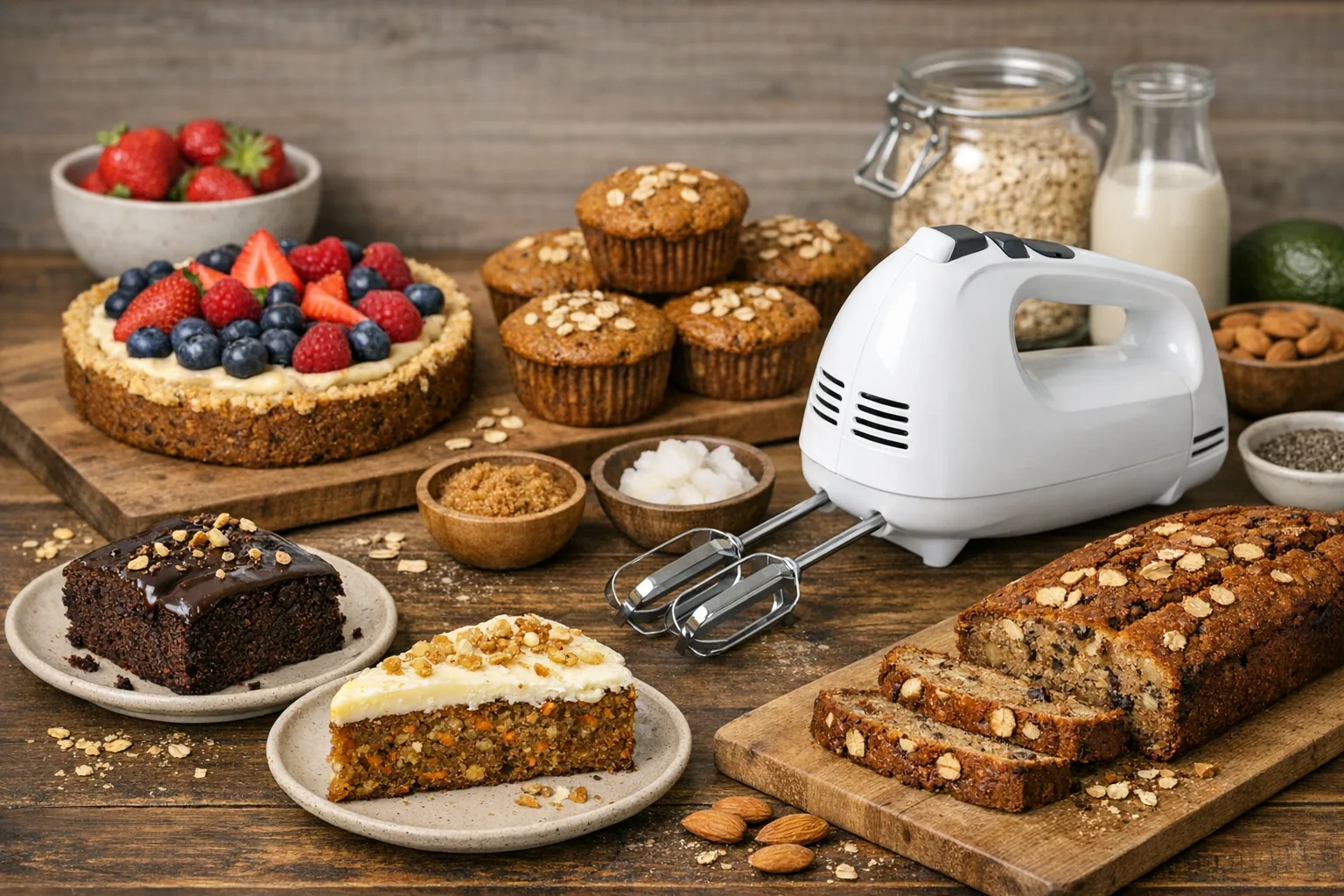 Vegane Kuchenrezepte mit dem Handmixer – Gesund und schmackhaft backen