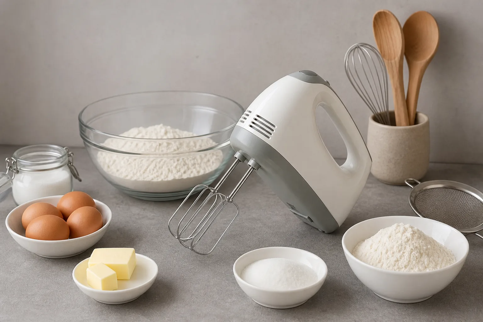 Backen fuer Einsteiger mit dem Handmixer: Einfache und gelingsichere Rezepte