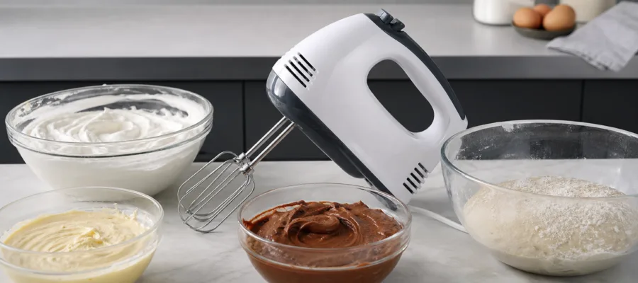 Handmixer Anwendungen: So gelingt das Arbeiten mit verschiedenen Teig- und Mischarten